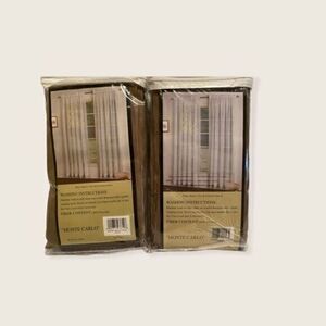 UNITED Curtain Monte Carlo Window Panels